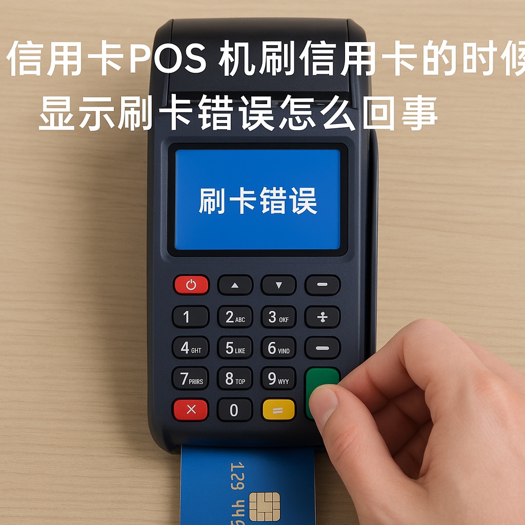 信用卡POS机刷信用卡时报错“刷卡错误”怎么回事？