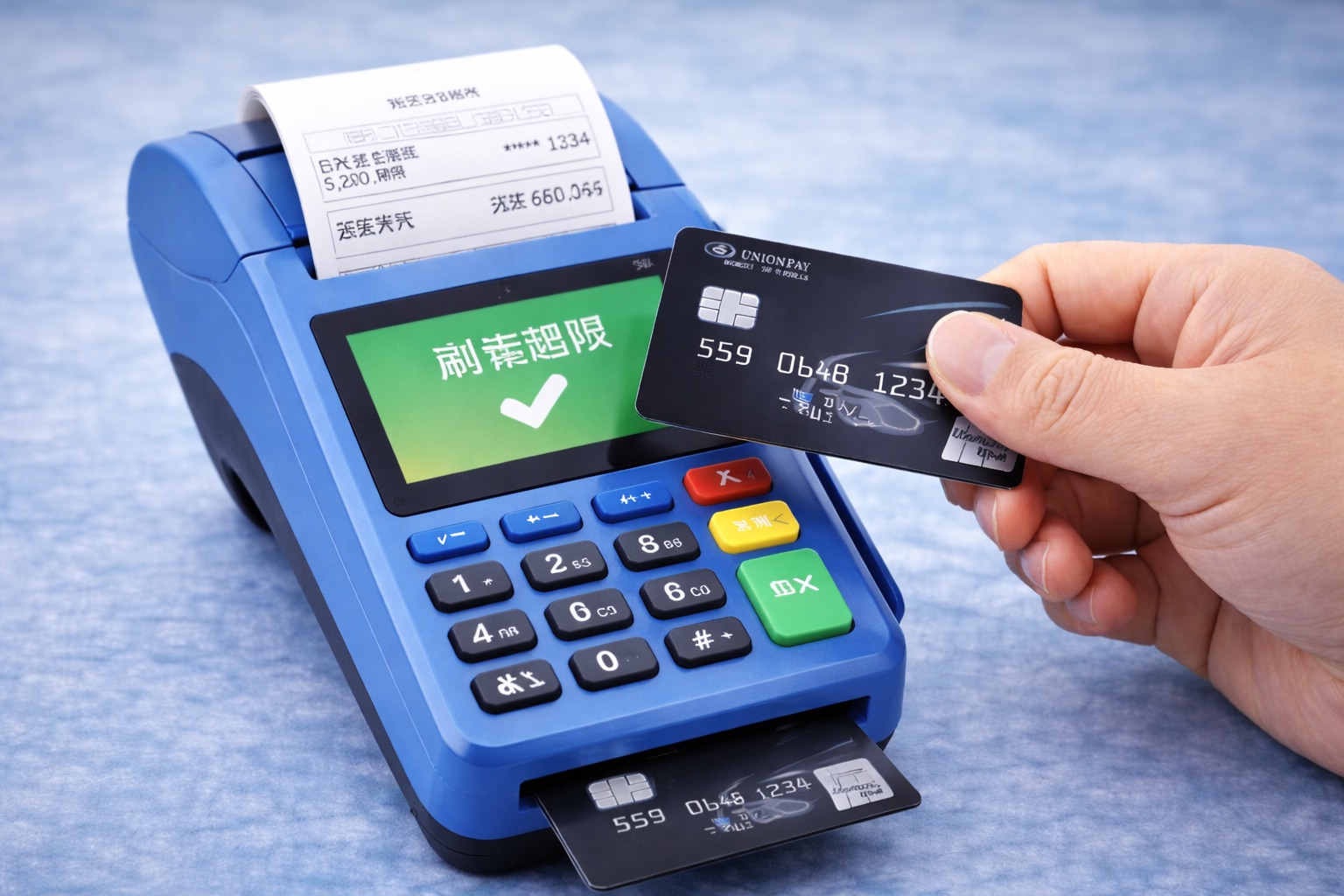 POS机刷信用卡显示异地消费好么