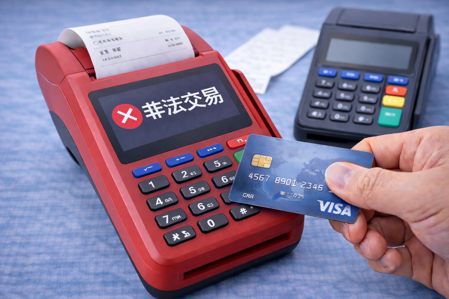 POS机刷信用卡显示非法交易什么原因?哪些信用卡能POS机刷卡?