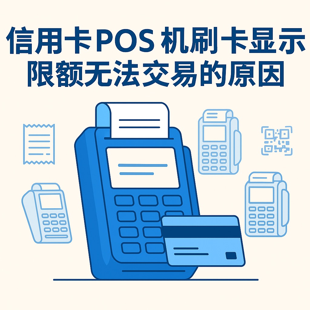 POS机刷信用卡提示限额